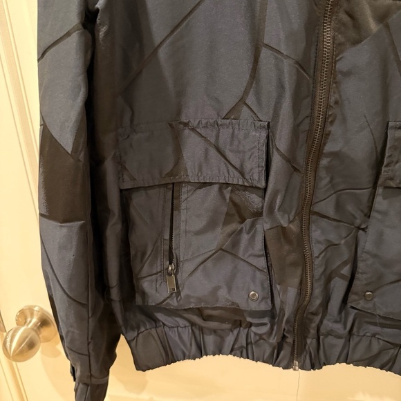 Blank NYC Black Geometric Bomber Jacket - Picture 4 of 14